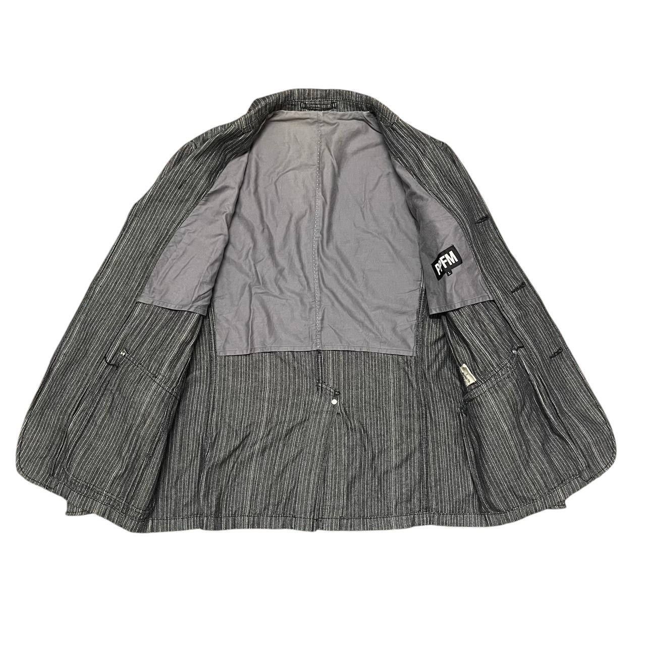 PPFM Vintage PPFM Hickory Striped Chore Jacket Size US L / EU 52-54 / 3 - 6 Thumbnail