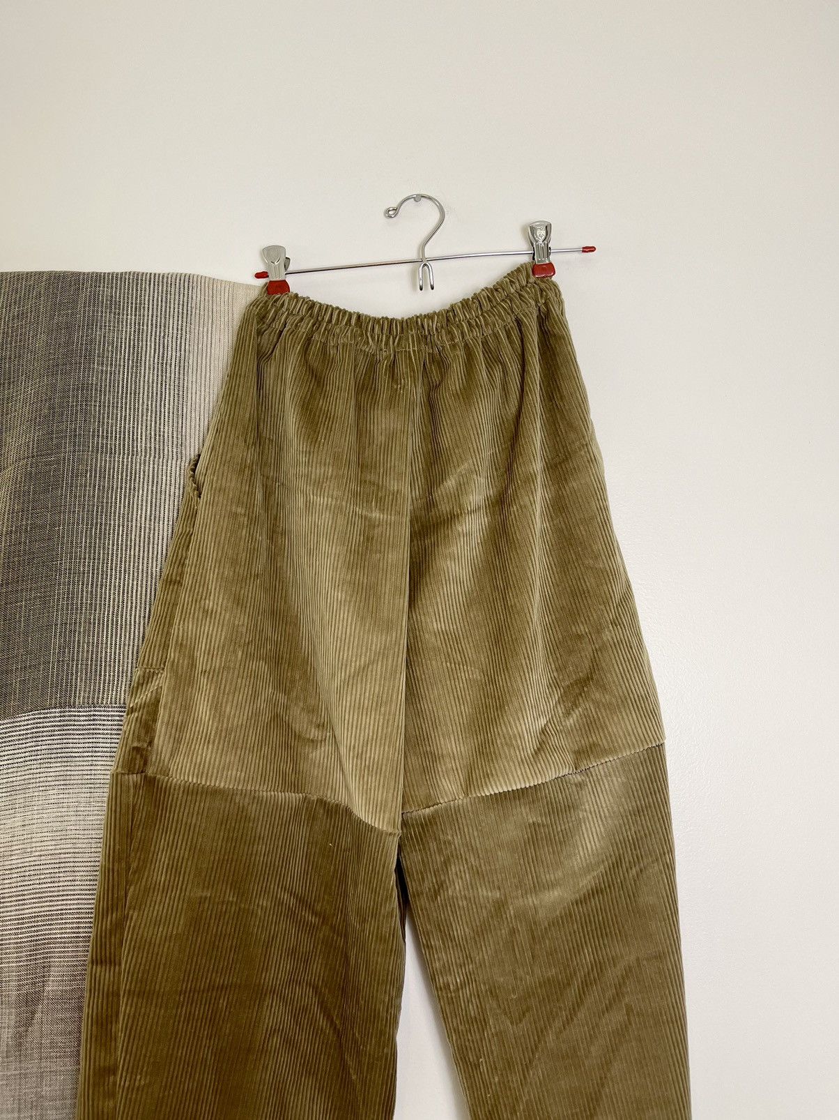Chorley Aw23 corduroy patchwork carpenter sweatpants handmade Size US 34 / EU 50 - 3 Thumbnail