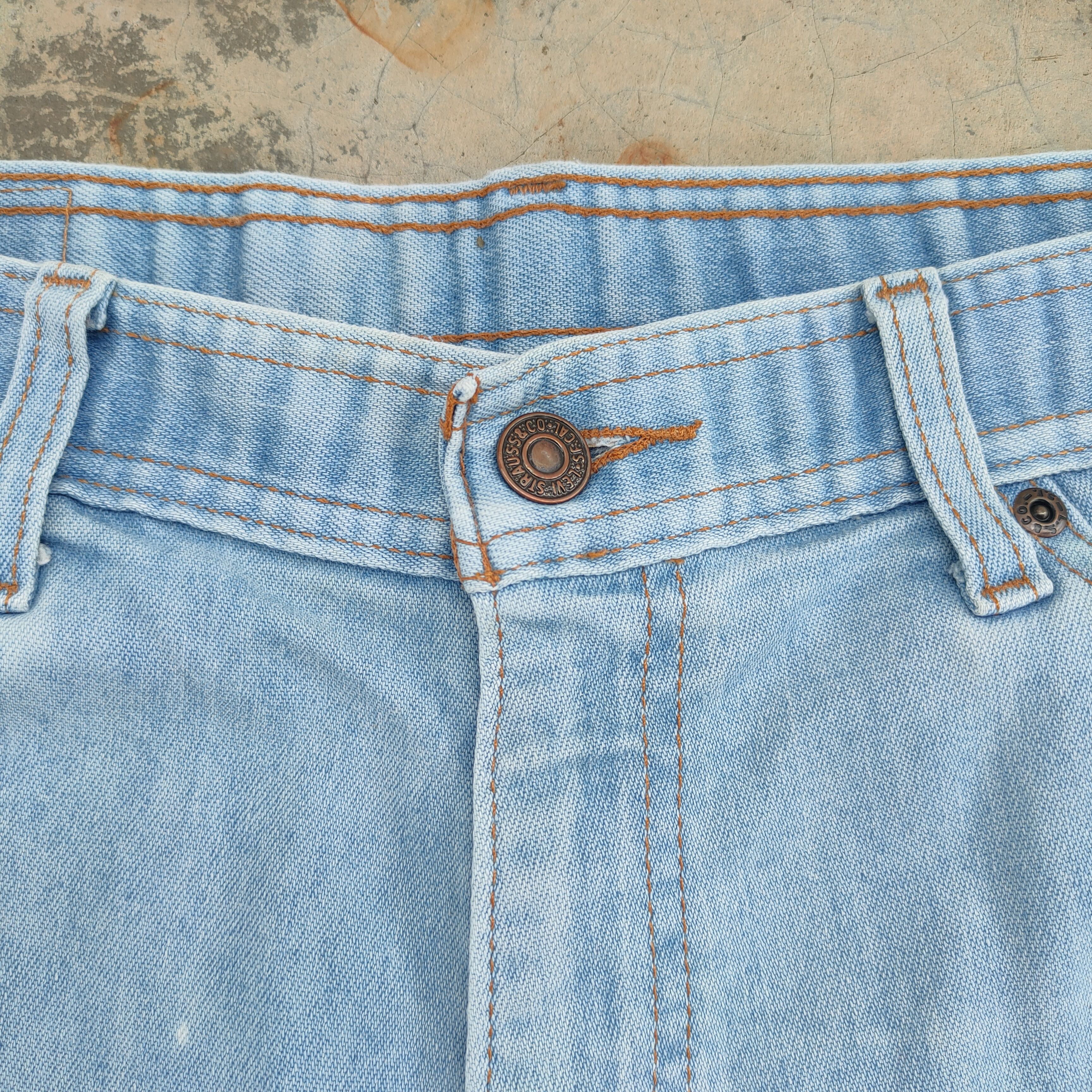 Jean × Levi's × Vintage VINTAGE LEVI'S FADED BLUE JEANS DENIM PANTS Size US 36 / EU 52 - 4 Thumbnail