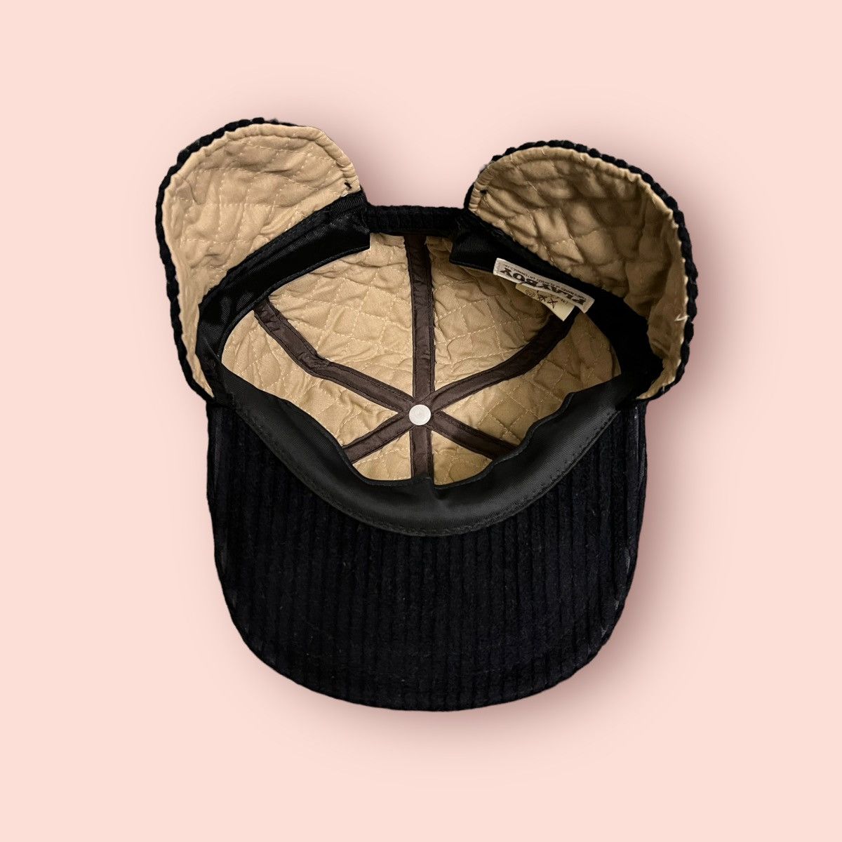 Playboy VINTAGE PLAYBOY EAR FLAP CORDUROY TRAPPER HAT Size ONE SIZE - 17 Thumbnail