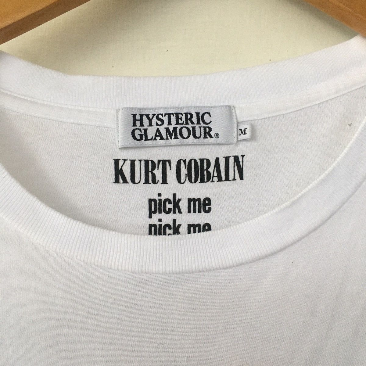 Hysteric Glamour Hysteric Glamour X Kurt Cobain Nirvana Tee Size US M / EU 48-50 / 2 - 3 Thumbnail
