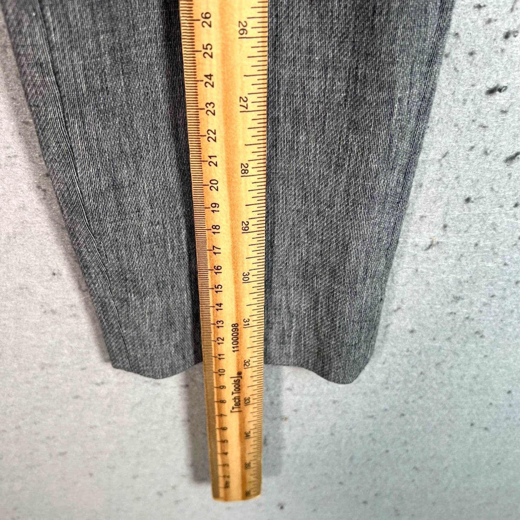 Banana Republic Banana Republic Sloan Slim Fit Gray Dress Pants Womens Size 2 Regular Cotton Viscose Flat Front Zip Inseam 26 in Dressy Formal Pants Boys? Size 26" / US 2 / IT 38 - 7 Thumbnail