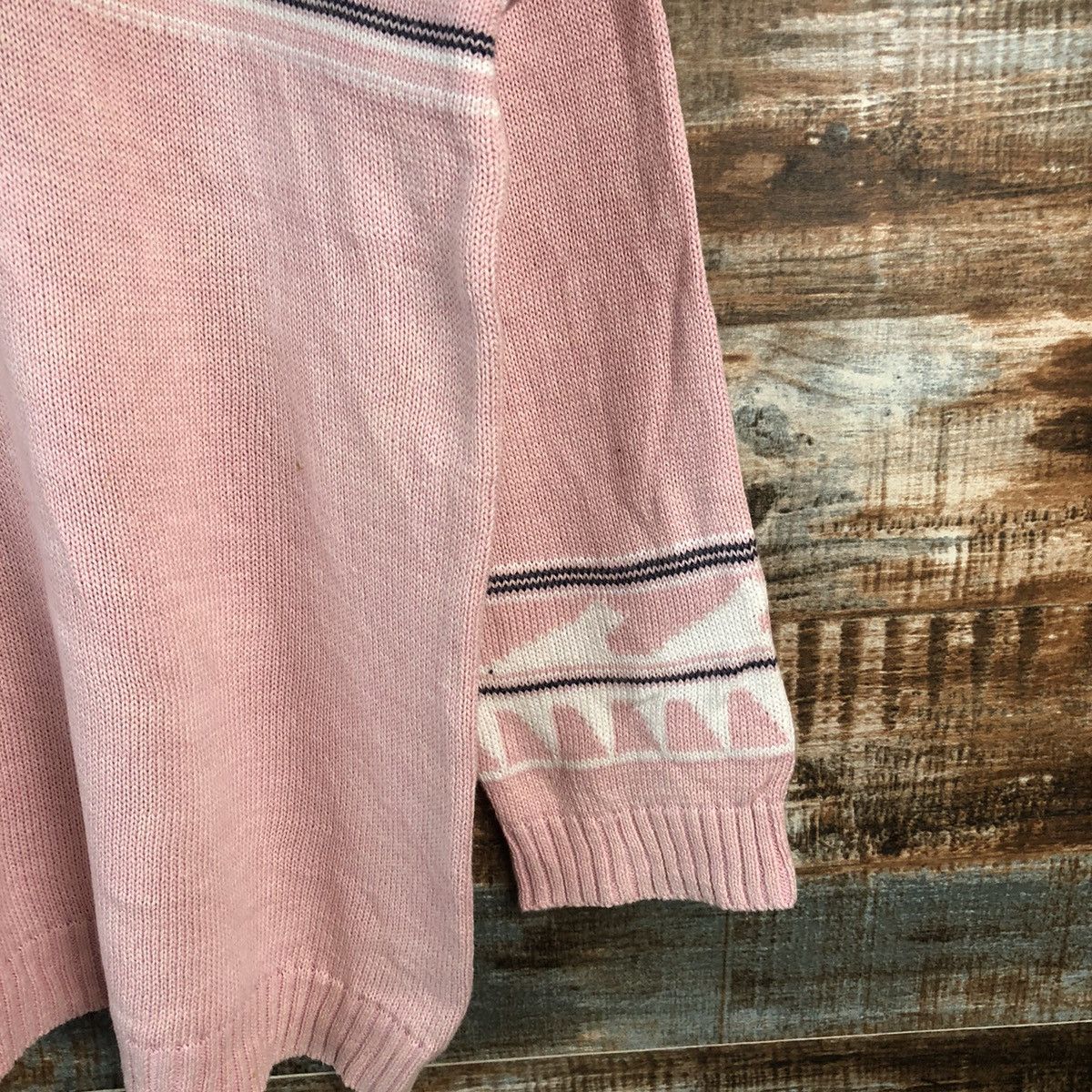 Homespun Knitwear × Japanese Brand Blins Bleads Pink Knitwear sweatshirt #A1966 Size US M / EU 48-50 / 2 - 8 Thumbnail