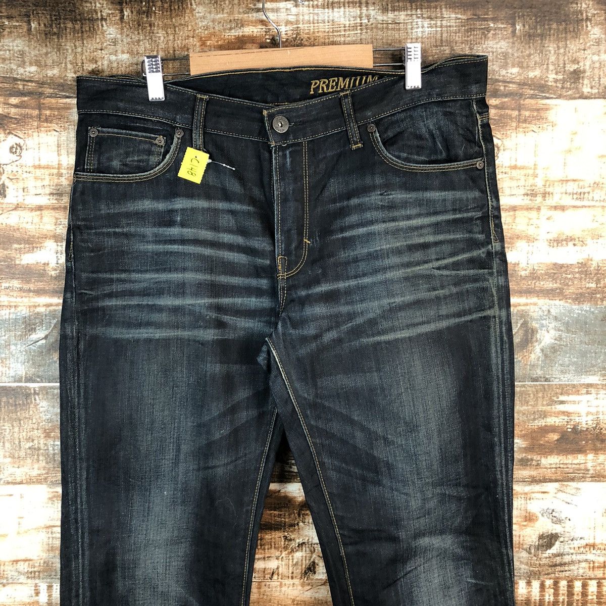 Gap DL Gap Black Denim Jeans Pants #C148 Size US 33 - 4 Thumbnail