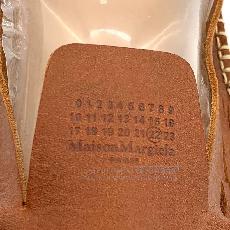Maison Margiela Maison Margiela Dark brown hollow wrap head casual half-sl Size US 9.5 / IT 39.5 - 6 Thumbnail