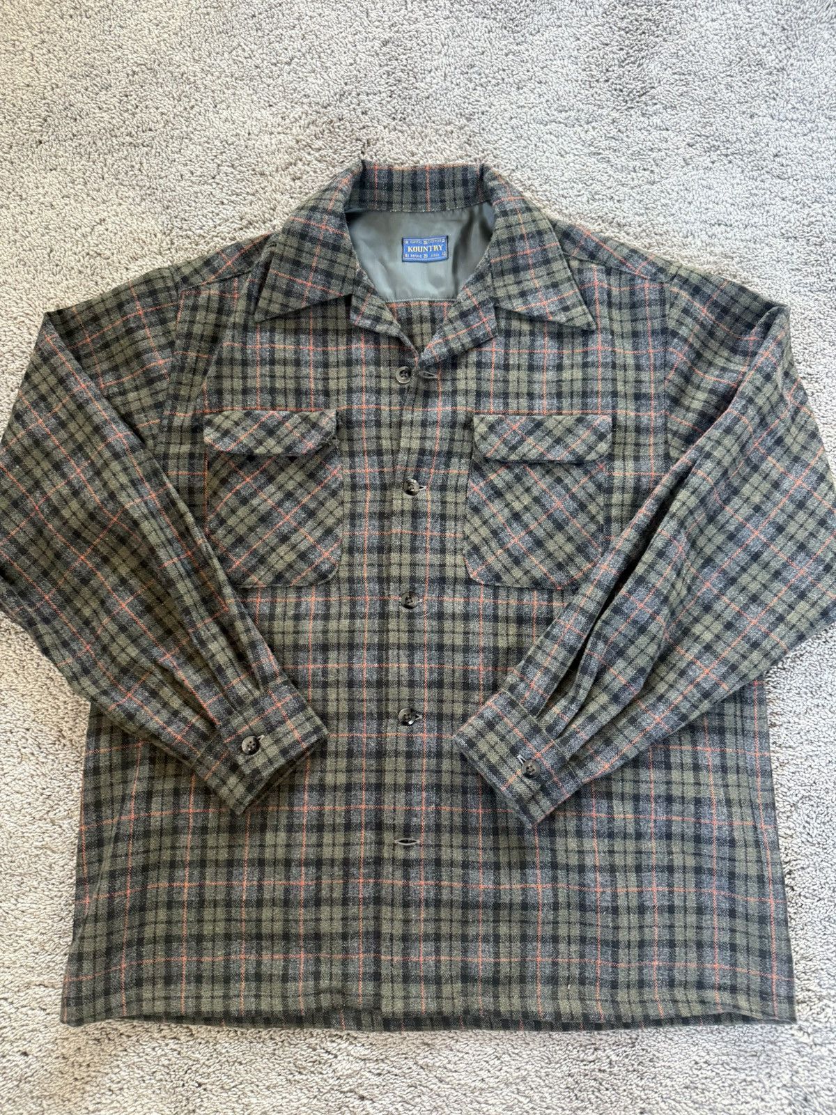 Kapital × Kapital Kountry KAPITAL Flannel Olive Plaid Size US M / EU 48-50 / 2 - 1 Thumbnail