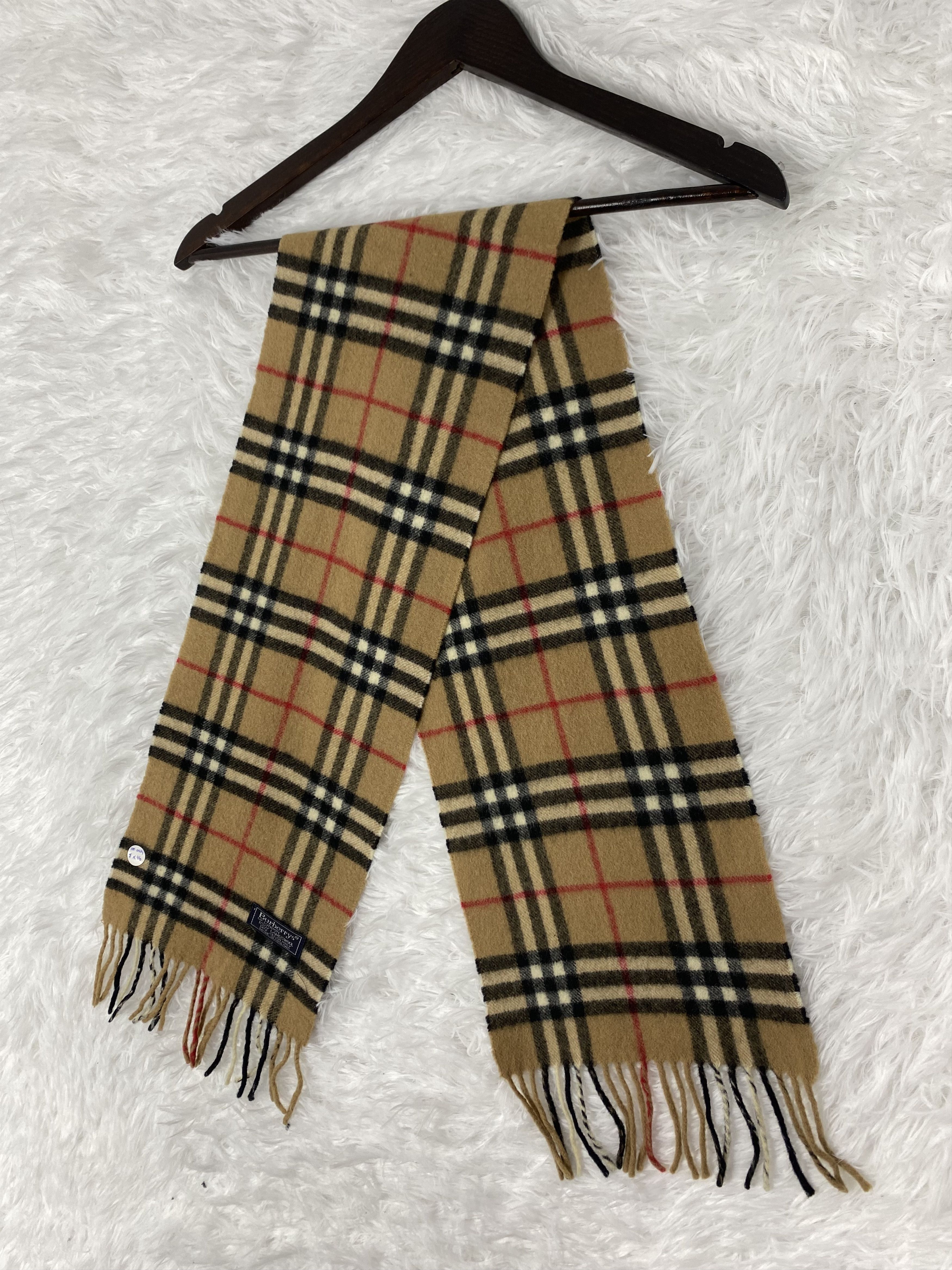 Burberry Vintage Burberry Scarf / Muffler Neckwear PM0024 Size ONE SIZE - 4 Thumbnail