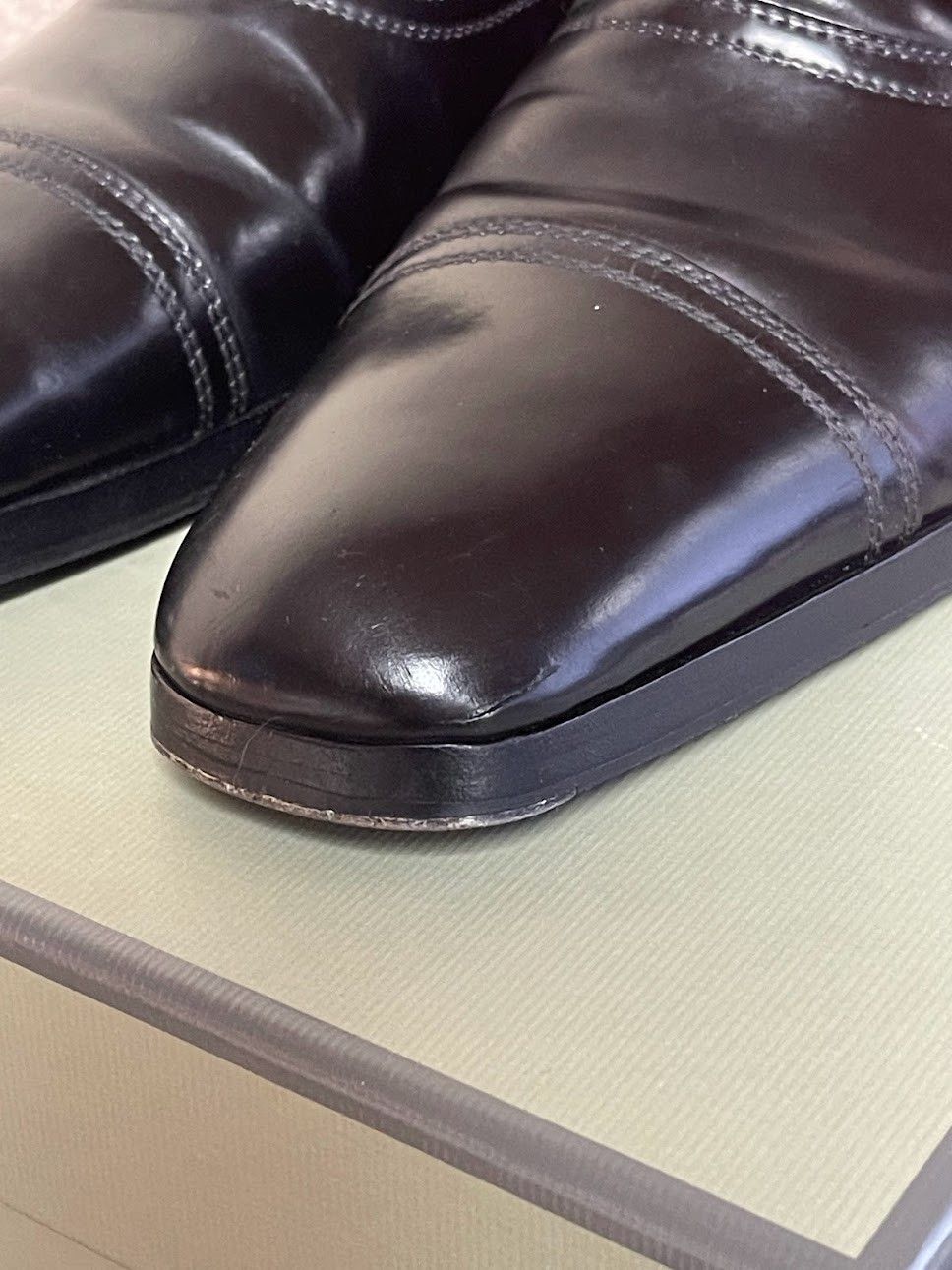 Tom Ford Tom Ford Gianni Oxford Lace Up Cordovan Leather Shoes Size US 8 / EU 41 - 7 Thumbnail