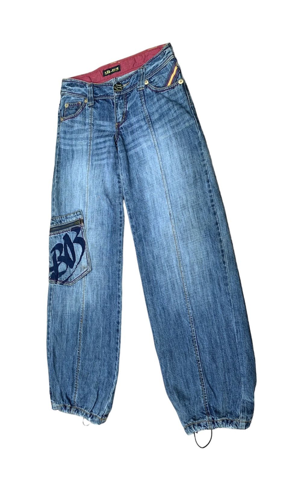 Japanese Brand Rare!! Vintage LB-03 Denim Jeans Pants Size US 28 / EU 44 - 2 Thumbnail