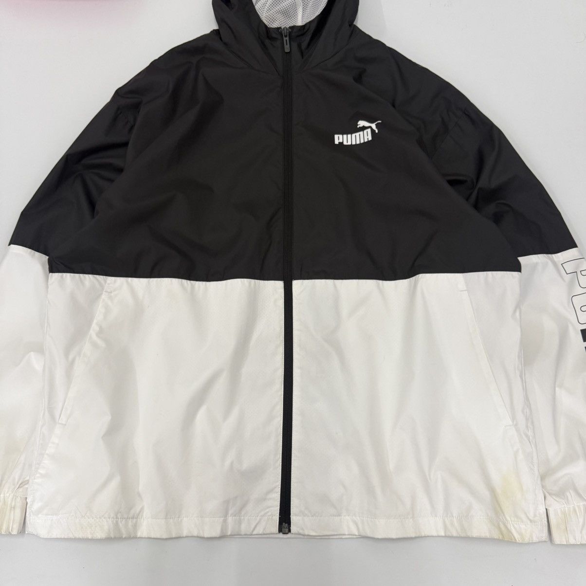 Puma 🔥 Puma Forever Better Two Tone Windbreaker Jacket Hoodie -XL Size US L / EU 52-54 / 3 - 2 Thumbnail