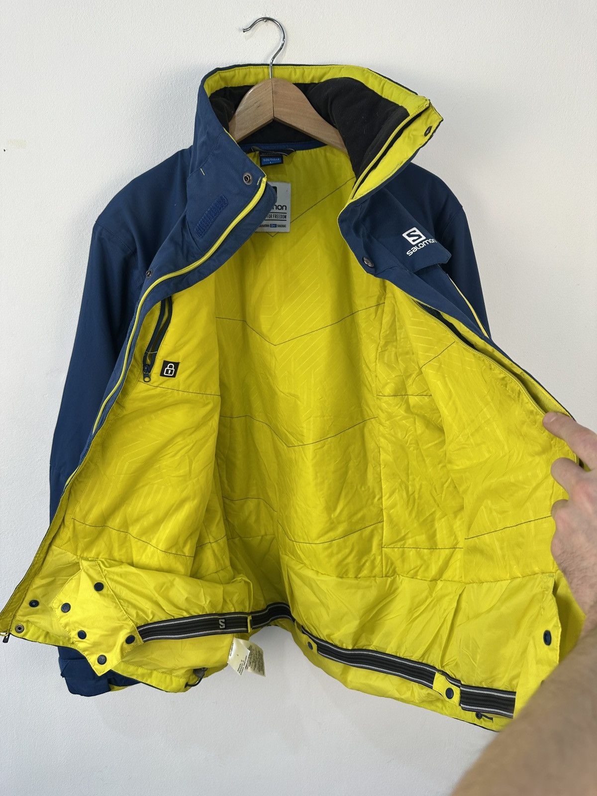 Salomon Salomon Ski Jacket L 10K/10K AdvancedSkin Dry Waterproof Size US L / EU 52-54 / 3 - 14 Thumbnail