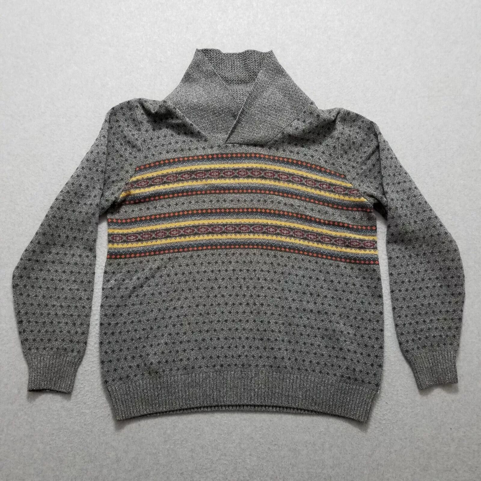Levi's Levis Sweater Men Large Shawl Neck Long Sleeve Pullover Size US L / EU 52-54 / 3 - 1 Thumbnail
