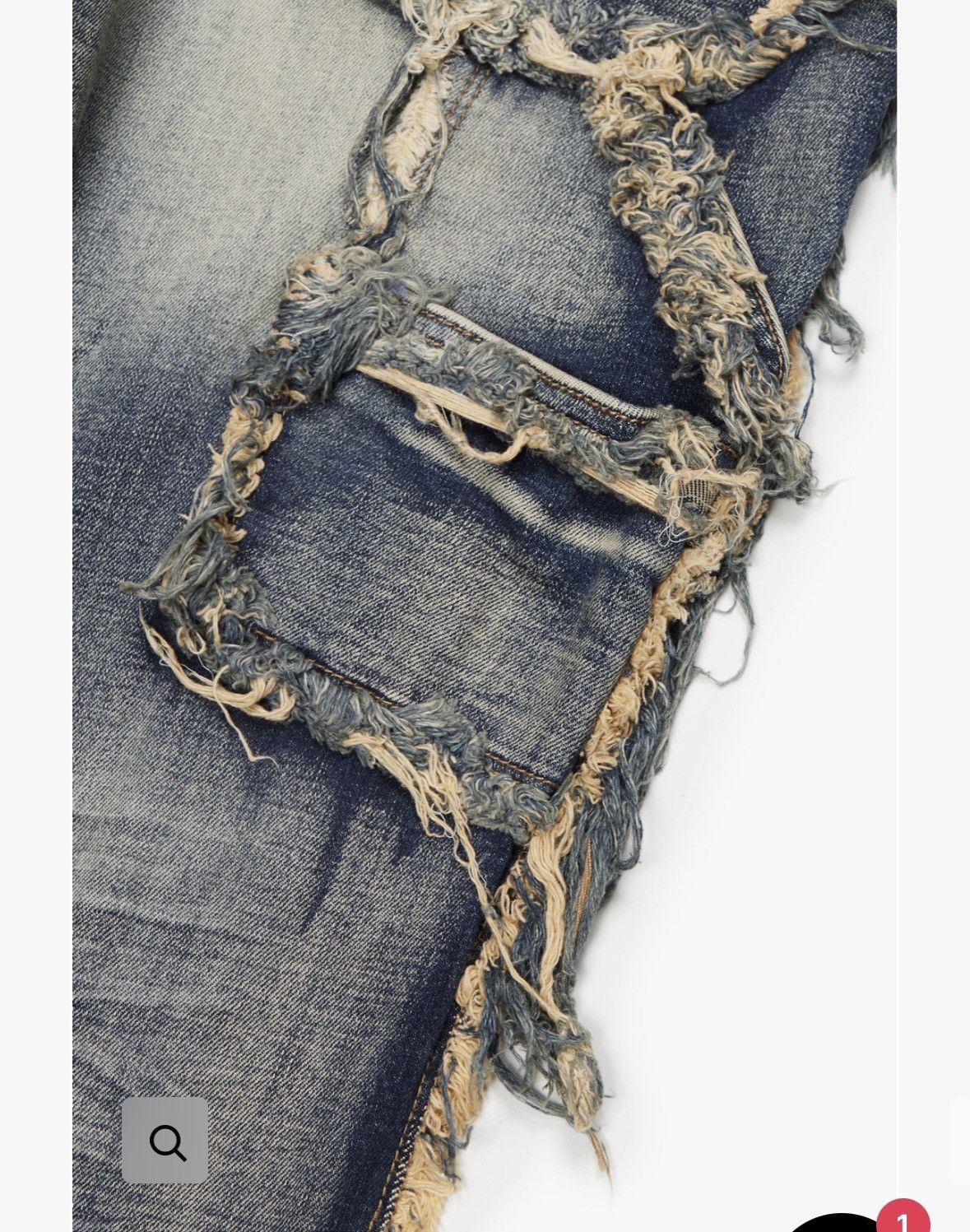 Valabasas Valabasas Dirty Vintage Denim 32 Size US 32 / EU 48 - 2 Thumbnail