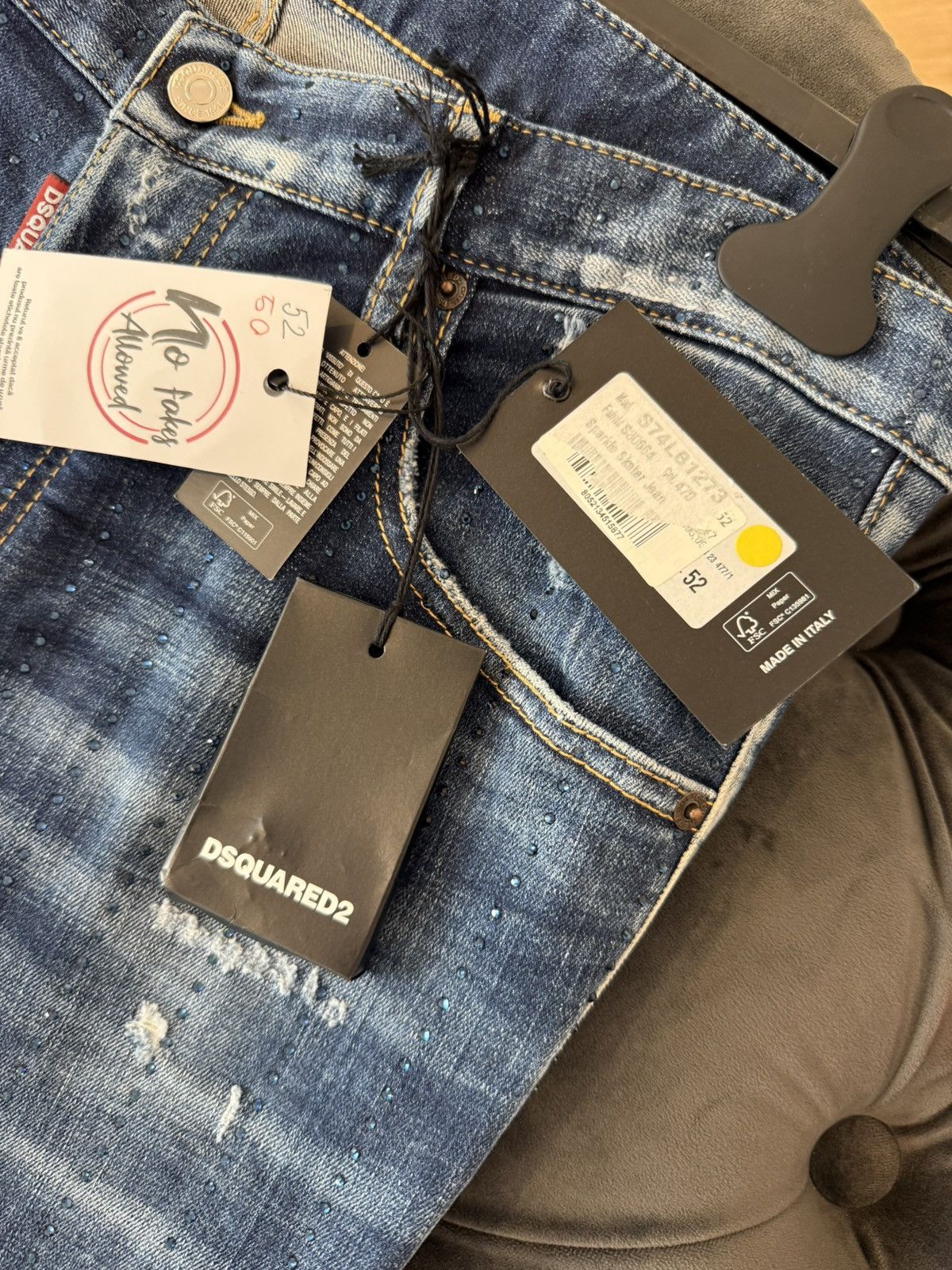 Dsquared2 Dsquared2 denim jeans distressed Size US 36 / EU 52 - 3 Thumbnail