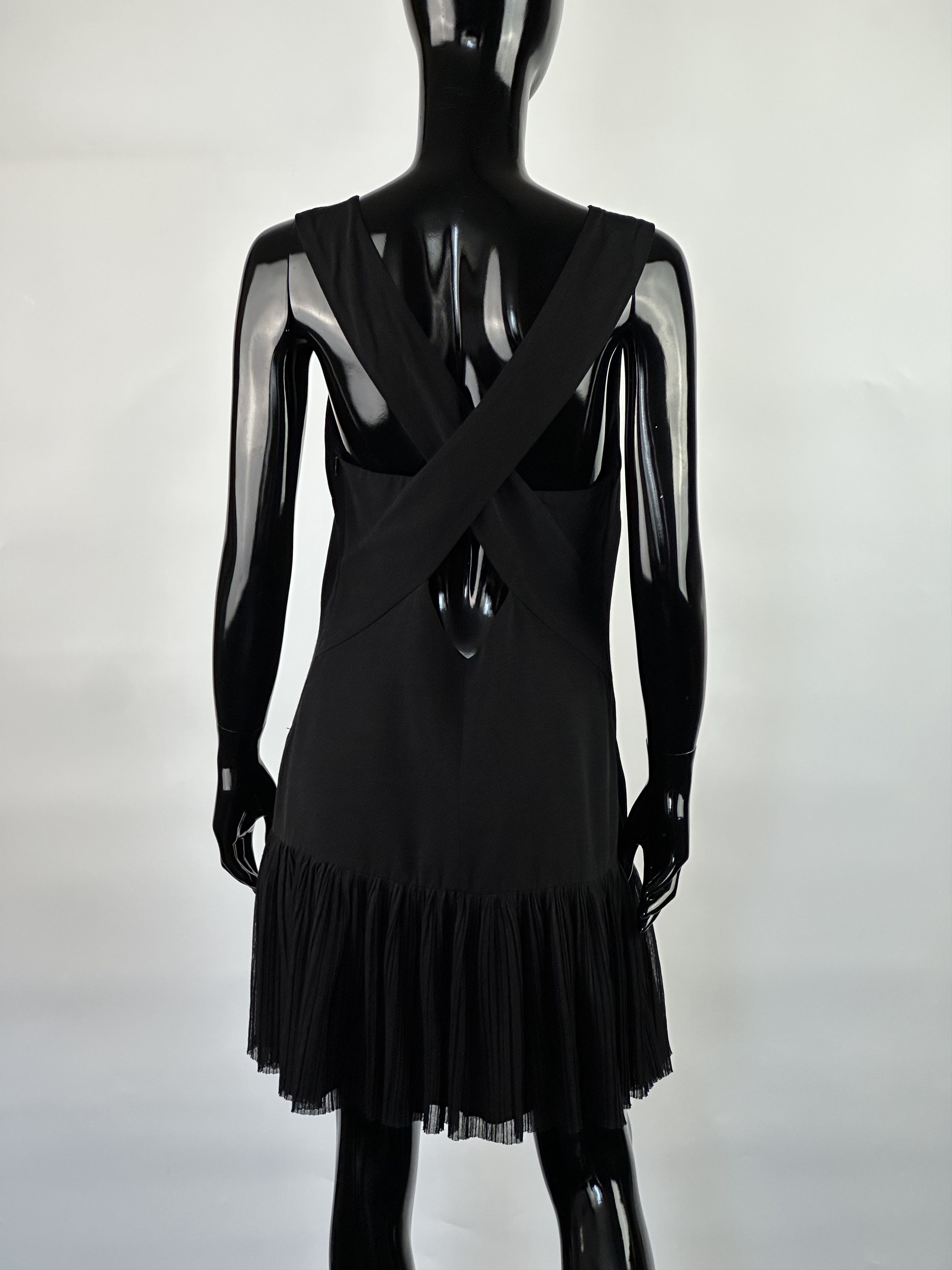 Sandro Sandro Black Sleeveless Short Dress Size 2 Size M / US 6-8 / IT 42-44 - 2 Thumbnail