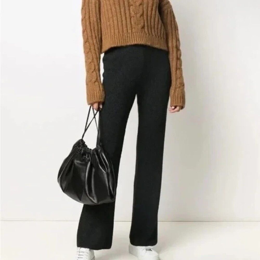 Nanushka Nanushka Leba Lounge Pants Size XS Womens Gray Knit $335 Size 26" / US 2 / IT 38 - 1 Thumbnail