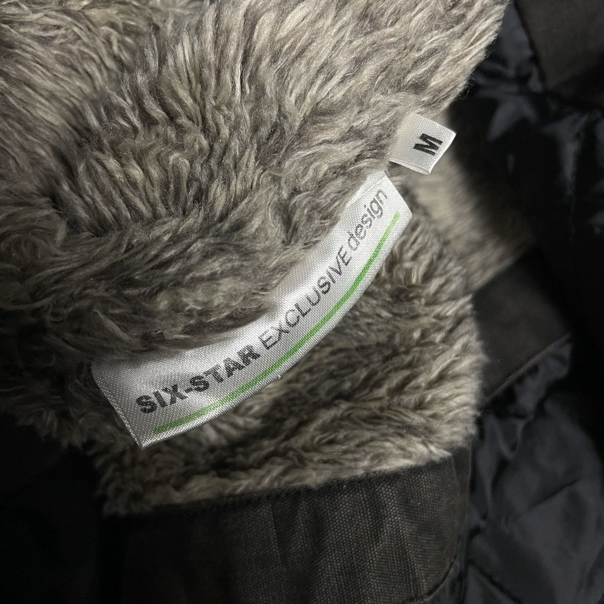 If Six Was Nine × Japanese Brand × Le Grande Bleu (L.G.B.) 🇯🇵 SIX STAR EXCLUSIVE DESIGN BONDAGE LINED FUR B3 JACKET Size US M / EU 48-50 / 2 - 9 Thumbnail