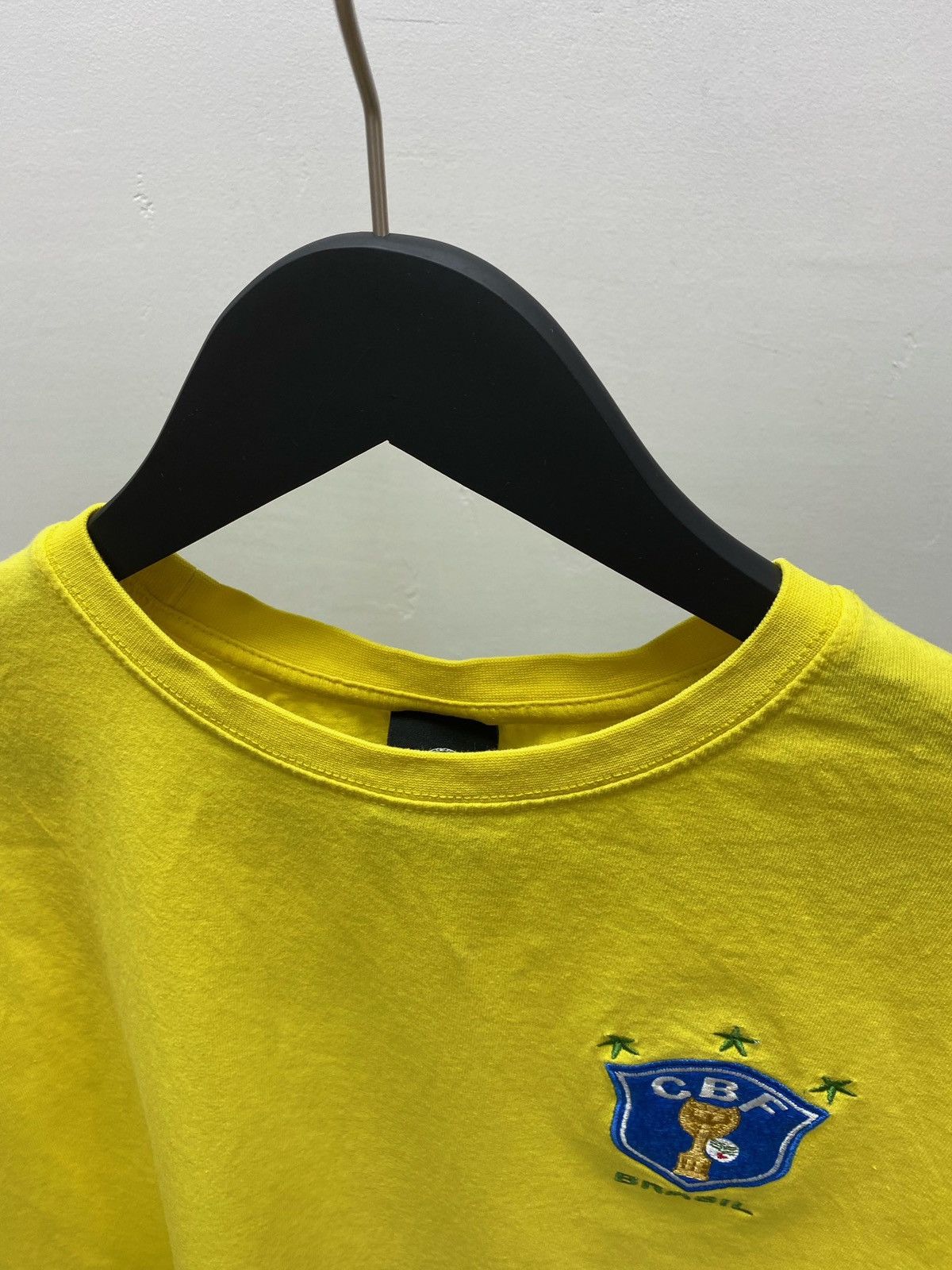 Other × Vintage Brazil 10 Pele Toffs Football Soccer Jersey Retro Remake Size US L / EU 52-54 / 3 - 9 Thumbnail