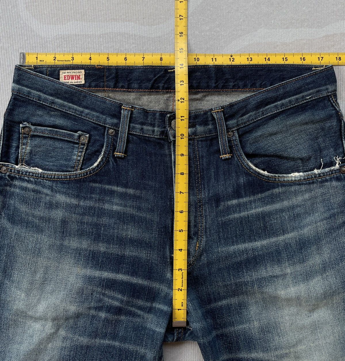 Edwin × Le Grande Bleu (L.G.B.) Edwin EJP06 Jeans (P51) Size US 35 - 14 Thumbnail