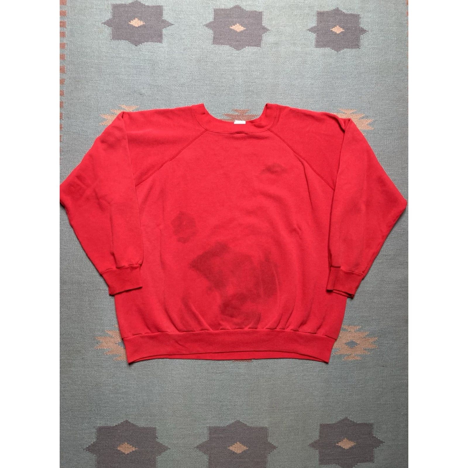 Vintage VINTAGE 80s Ohio State University Buckeyes USA Made XXL Sweatshirt Crewneck Red Mens Size US XXL / EU 58 / 5 - 6 Thumbnail