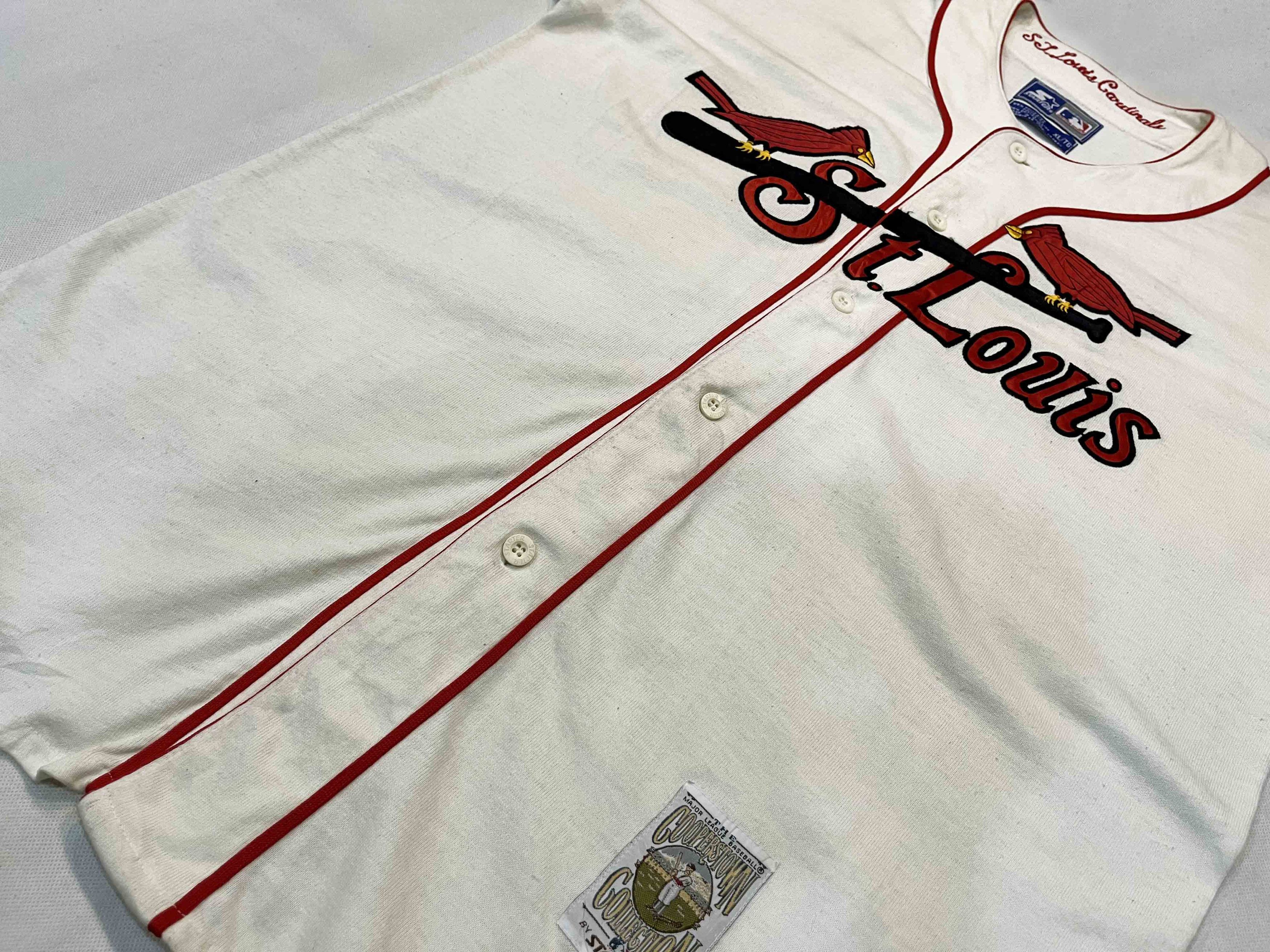 Starter × Vintage Vintage Starter MLB St. Louis Cardinals Baseball Jersey Size US XL / EU 56 / 4 - 6 Thumbnail