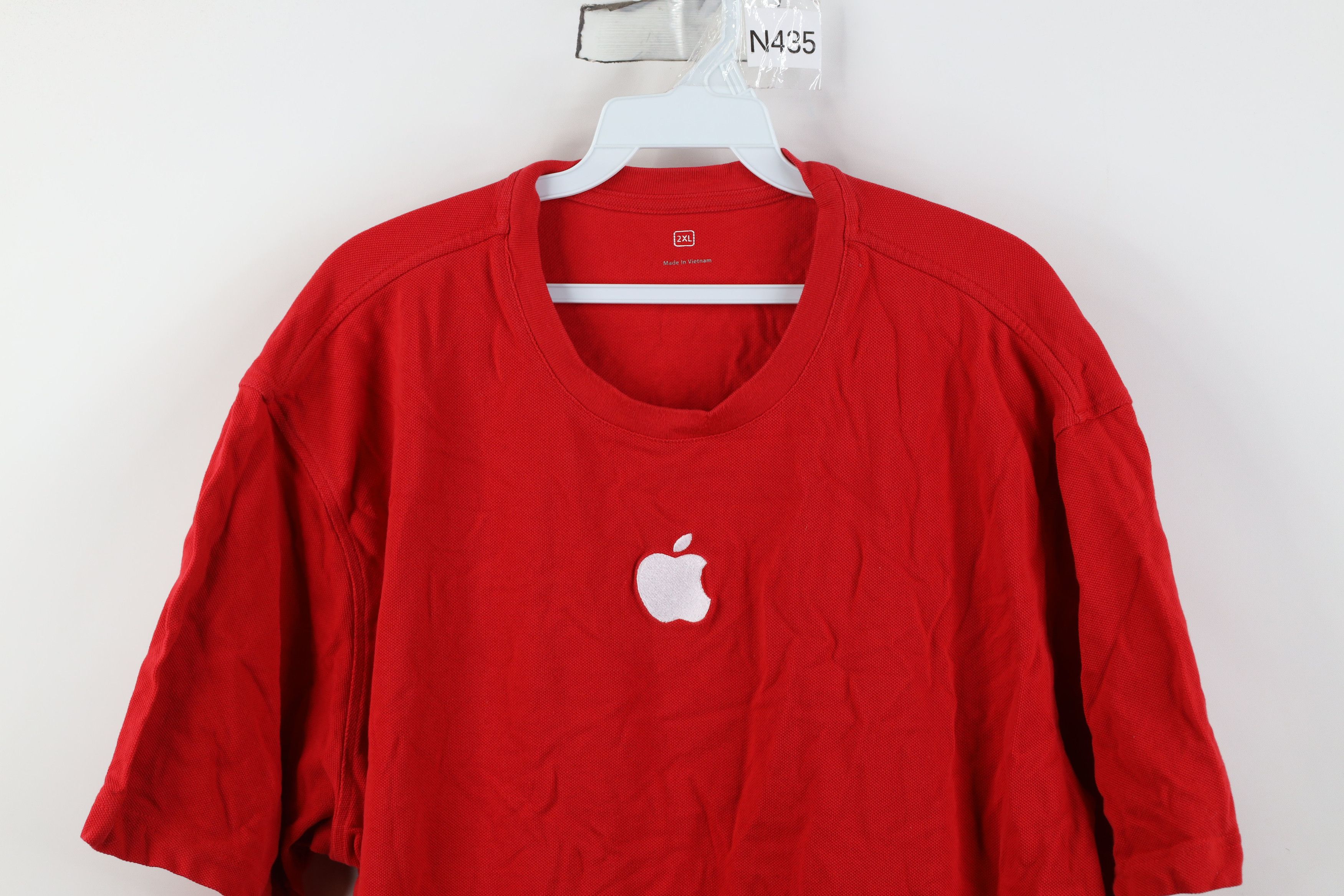 Apple Vintage Apple Company Employee Issued Apple Logo T-Shirt Size US XXL / EU 58 / 5 - 2 Thumbnail