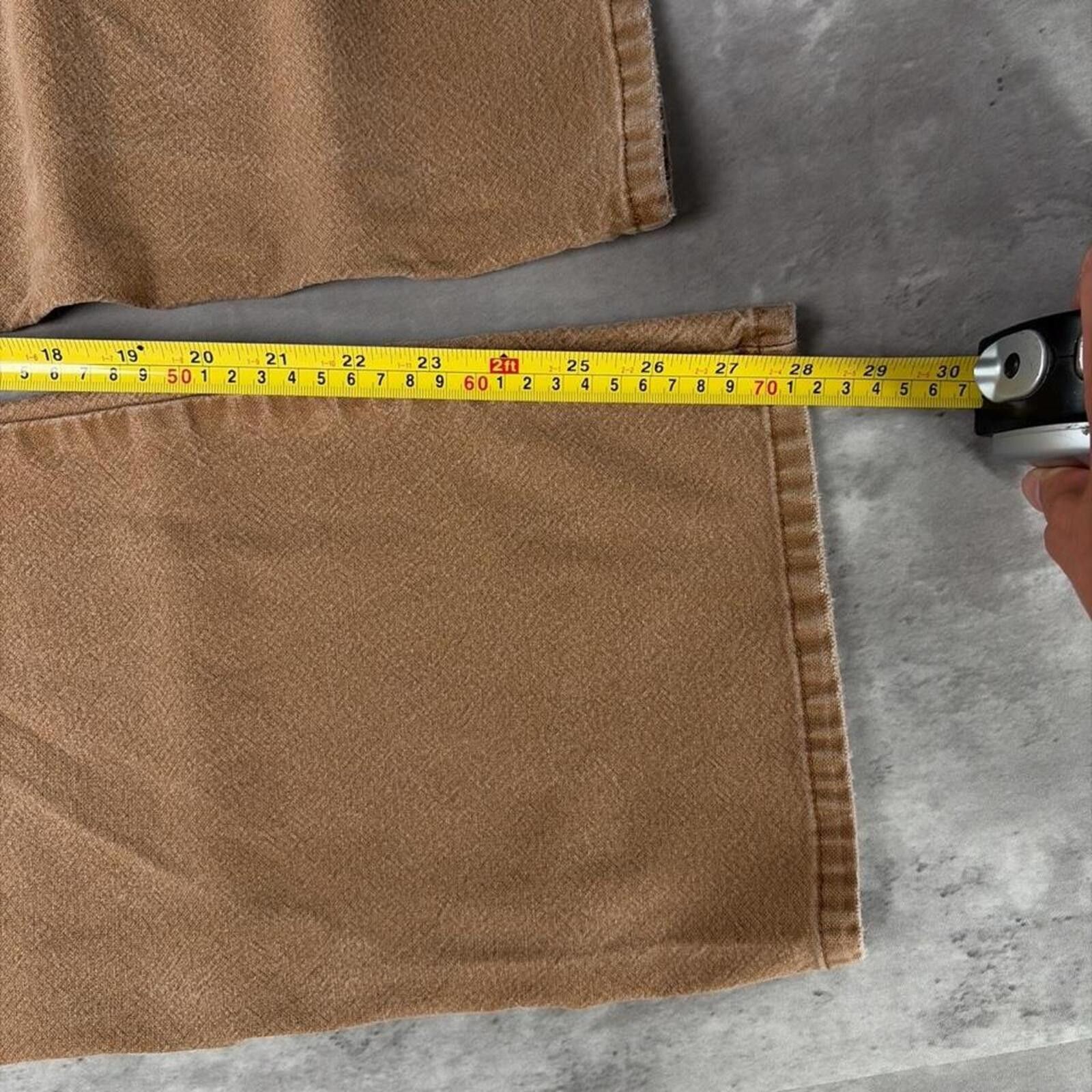Dickies Y2K Tan Dickies Grunge Baggy Carpenter Skater Pants Size US 38 / EU 54 - 7 Thumbnail