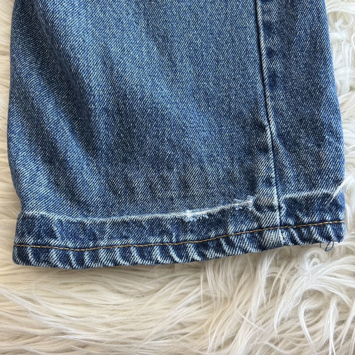 Levi's Vintage 90s Levi's Jeans 505 Orange Tab USA Distressed 34x30 Size US 34 / EU 50 - 7 Thumbnail