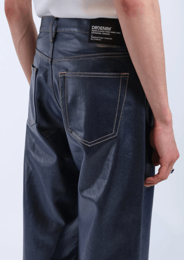 Dr. Denim BNWT SS25 DR. DENIM OMAR STEEL BLUE COAT DENIM JEANS 28 Size US 28 / EU 44 - 11 Thumbnail