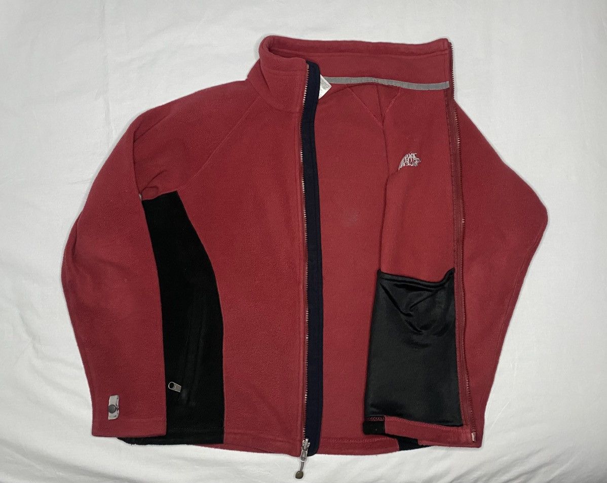 The North Face North Face Red Fleece Full Zip TKA 200 Womens Medium Zip Size M / US 6-8 / IT 42-44 - 7 Thumbnail