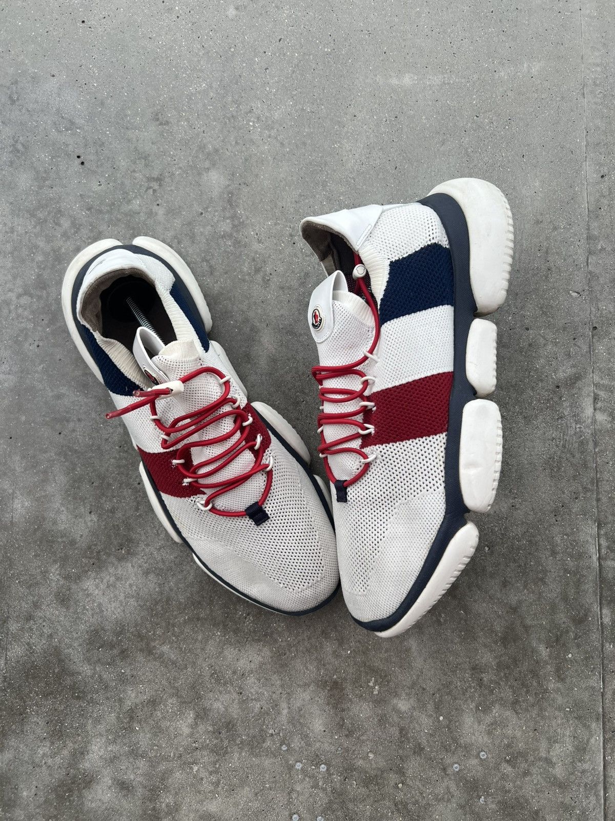 Moncler Moncler Designer Luxury Sneakers Rare Low-Top high end Size US 11 / EU 44 - 2 Thumbnail