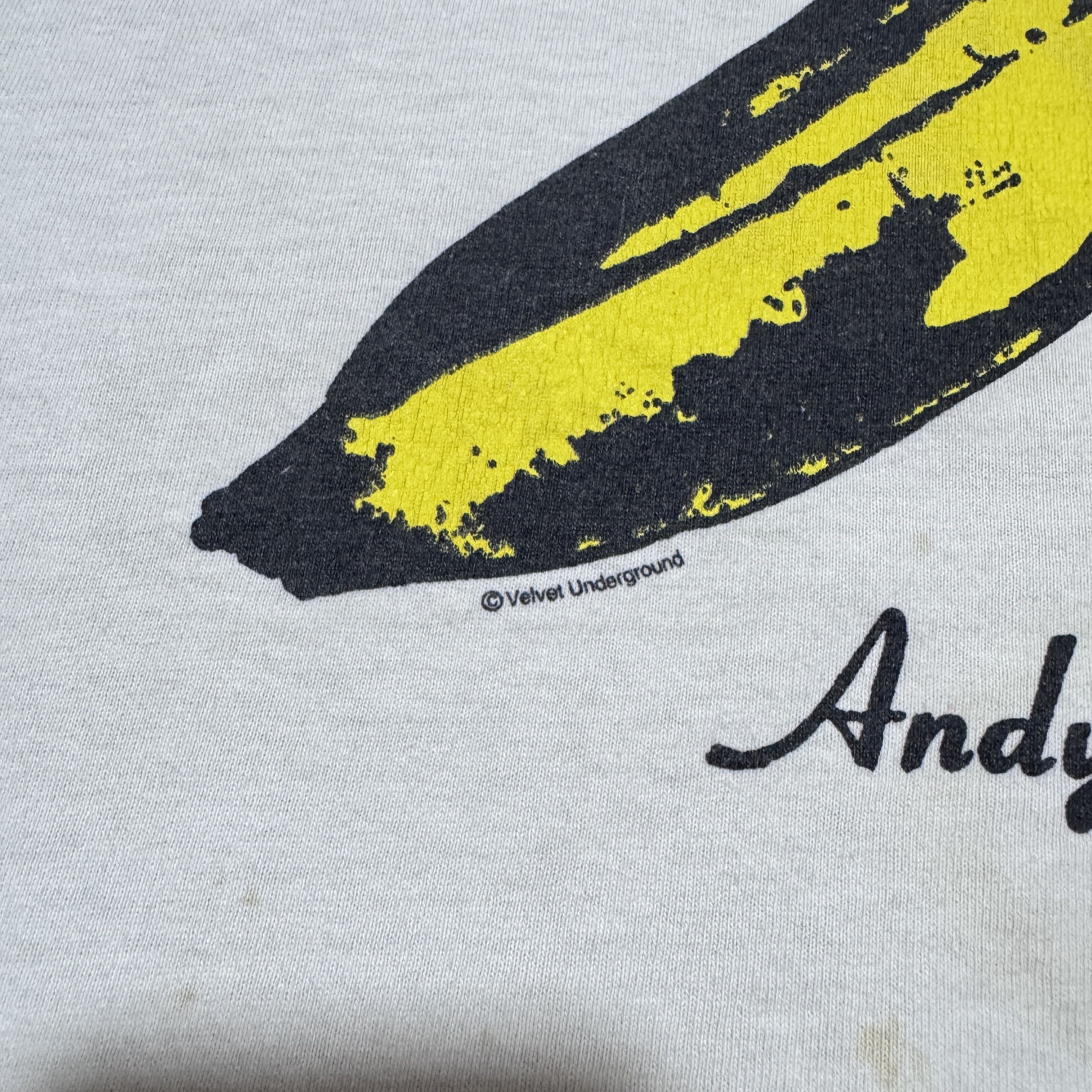 Vintage Vintage The Velvet Underground & Nico by Andy Warhol T shirt Size US M / EU 48-50 / 2 - 3 Thumbnail