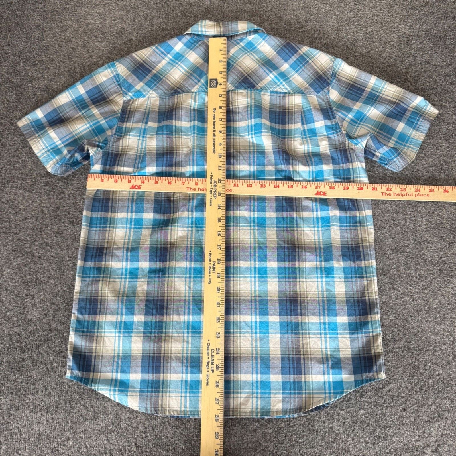 Outdoor Research Outdoor Research Seapine Mens Shirt Medium Blue Plaid Size US M / EU 48-50 / 2 - 5 Thumbnail