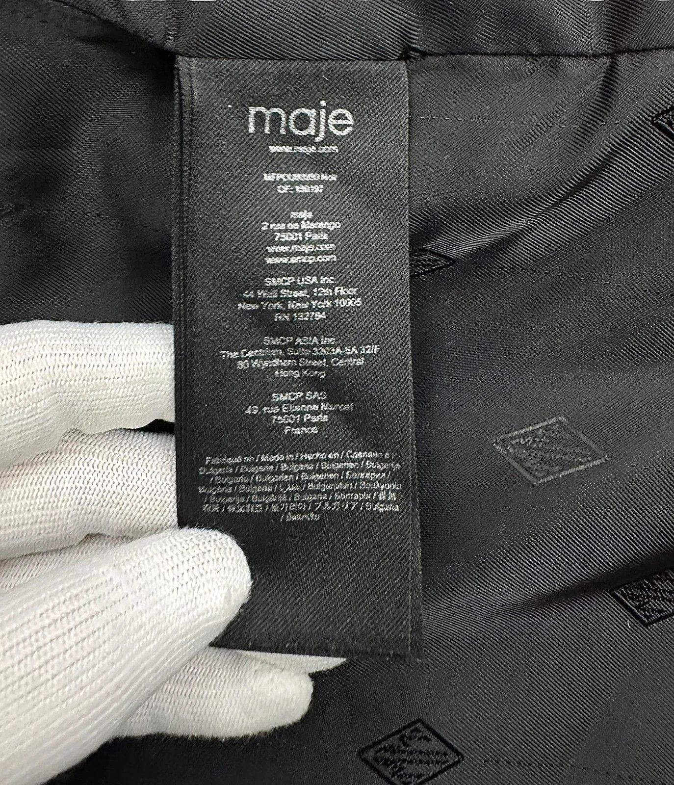 Maje Maje Wool Tweed Coat Belted size 34 Size XS / US 0-2 / IT 36-38 - 18 Thumbnail