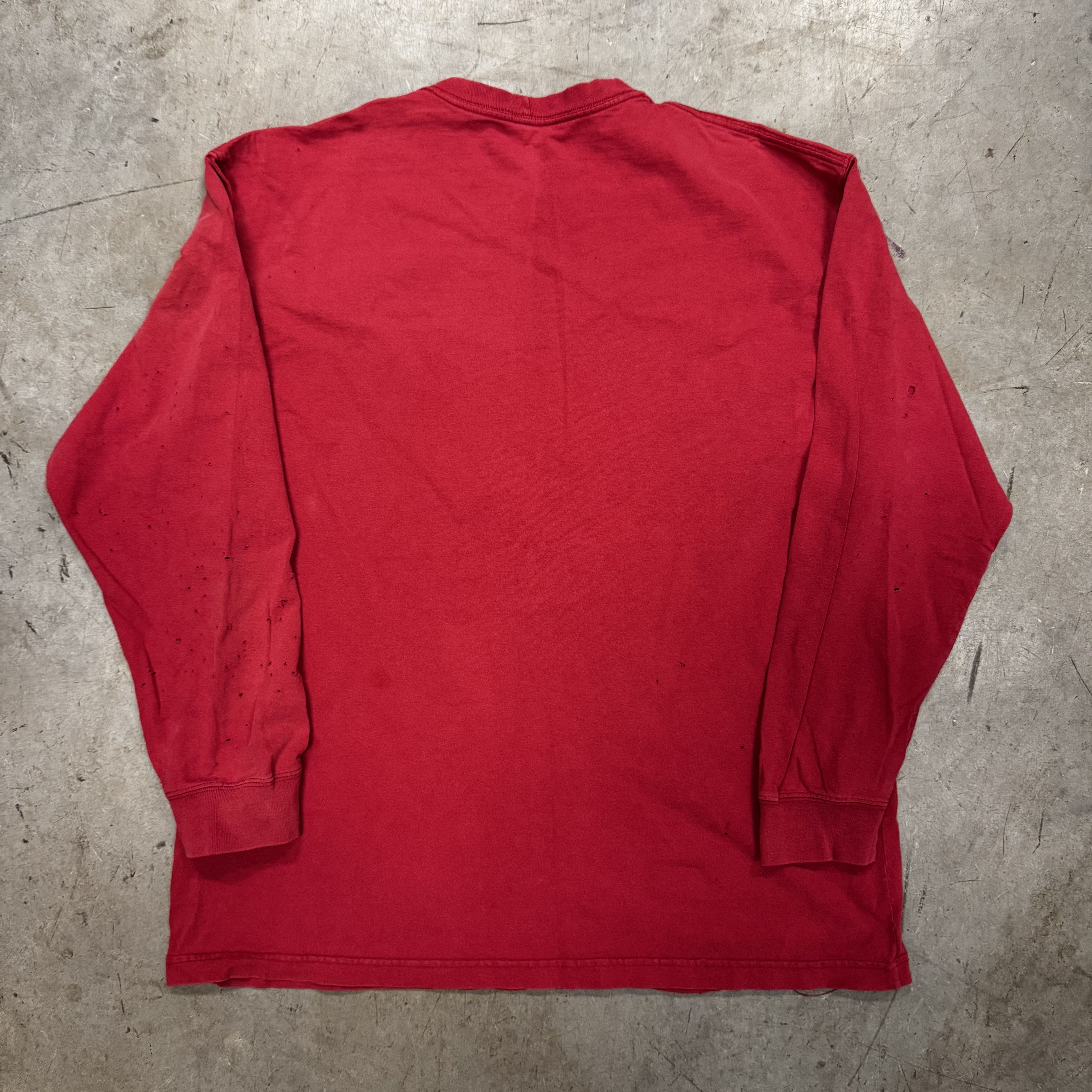 Carhartt × Vintage VTG Y2K Faded Carhartt Graffiti Long Sleeve T Shirt Size US XL / EU 56 / 4 - 3 Thumbnail