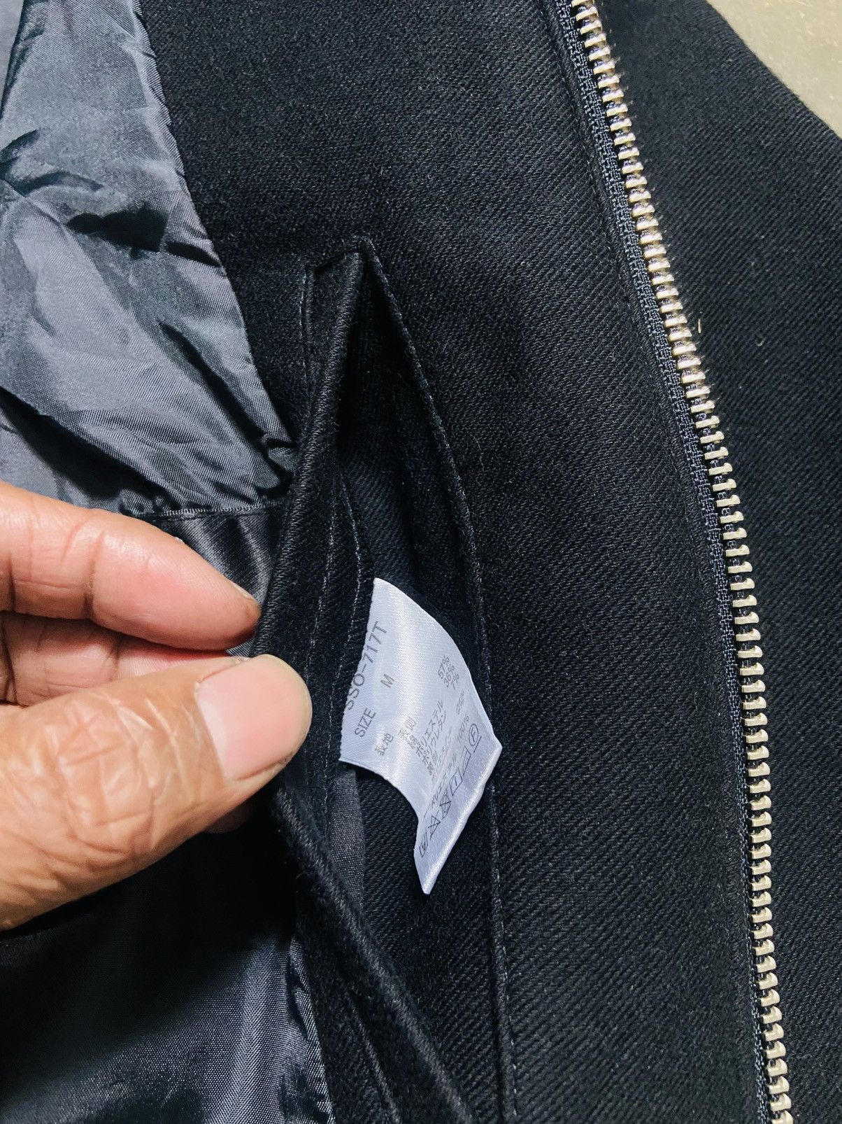 Shellac Shellac X Semantic Design Biker Style Jacket - Zipper Cuffs Size US M / EU 48-50 / 2 - 14 Thumbnail