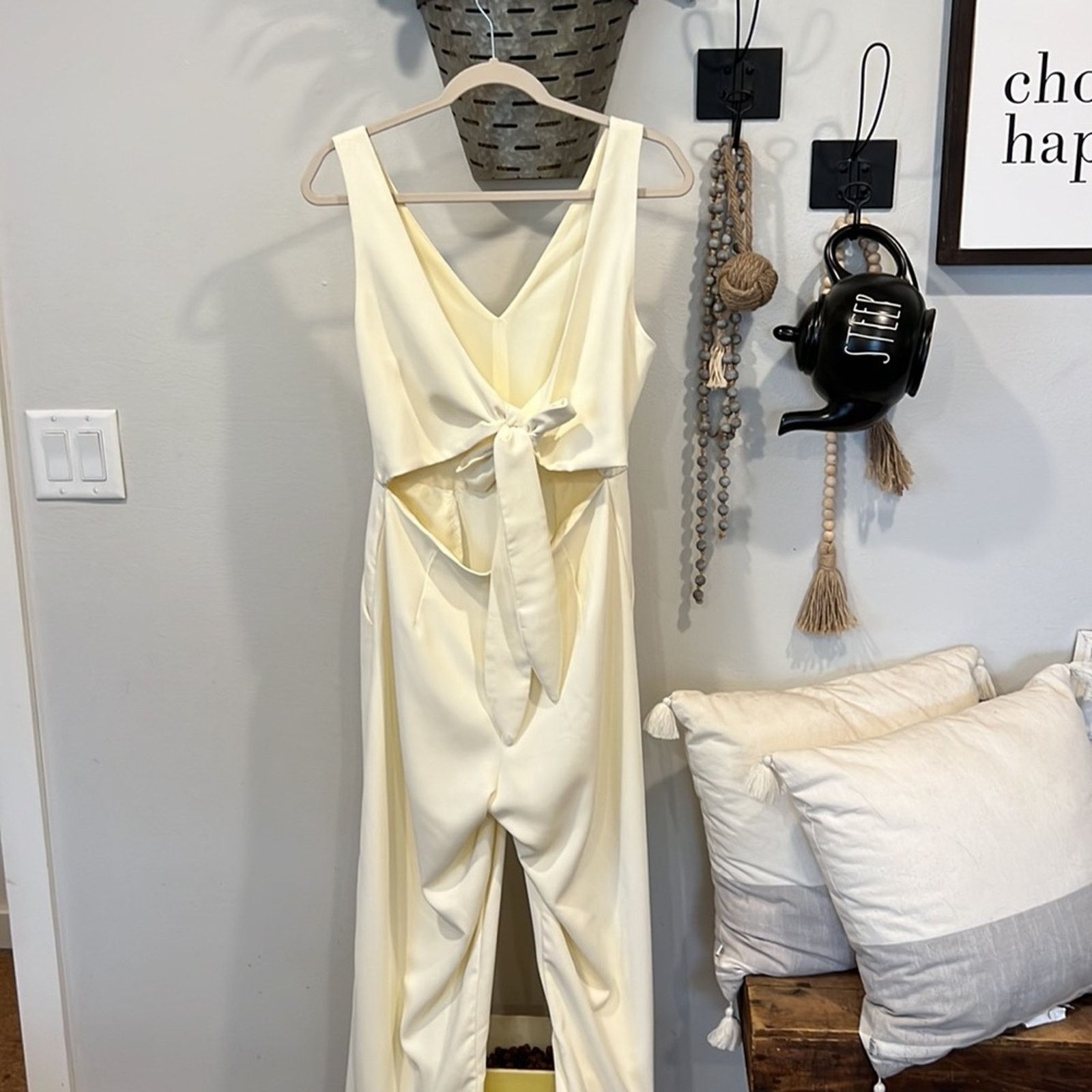 Other Shinestar white jumpsuit Size 30" / US 8 / IT 44 - 2 Thumbnail