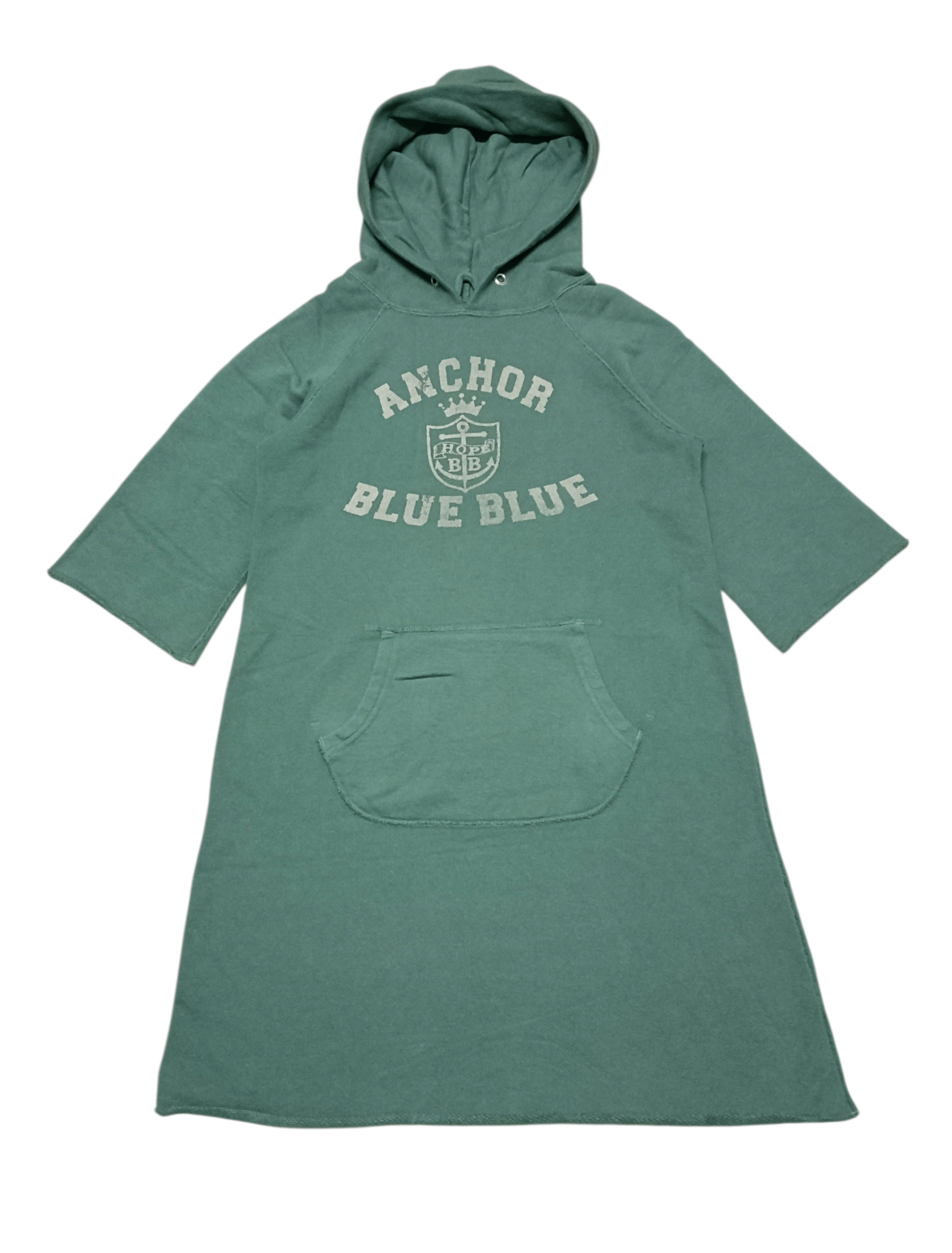Blue Blue Japan Blue Blue Anchor Long Hoodie Short Sleeve Size M / US 6-8 / IT 42-44 - 1 Thumbnail