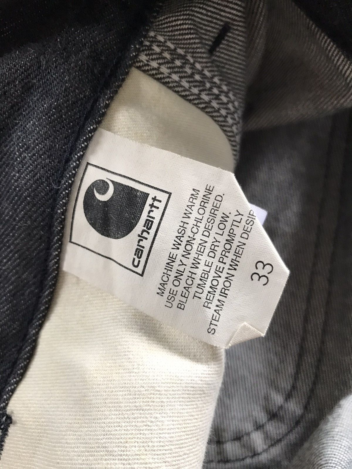 Carhartt × Jean Vintage Carhartt denim Jeans Size US 33 - 8 Thumbnail