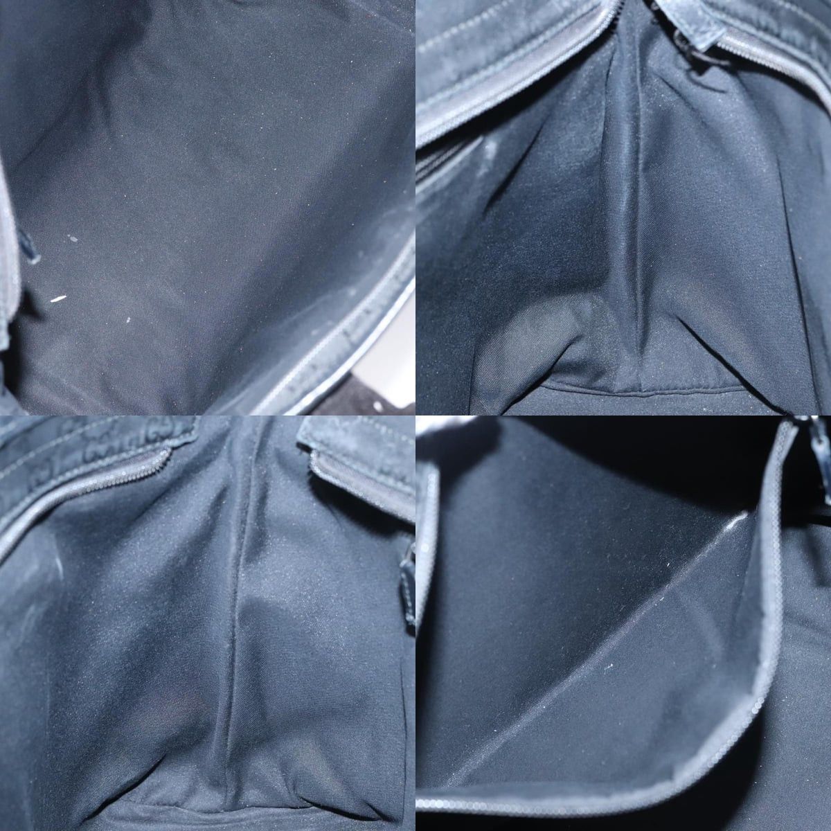Gucci GUCCI GG Canvas Tote Bag Outlet Black Silver Size ONE SIZE - 12 Thumbnail