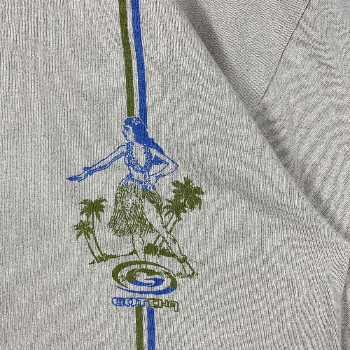 Gotcha × Vintage Vintage 90s GOTCHA spellout surfing tee Size US M / EU 48-50 / 2 - 10 Thumbnail