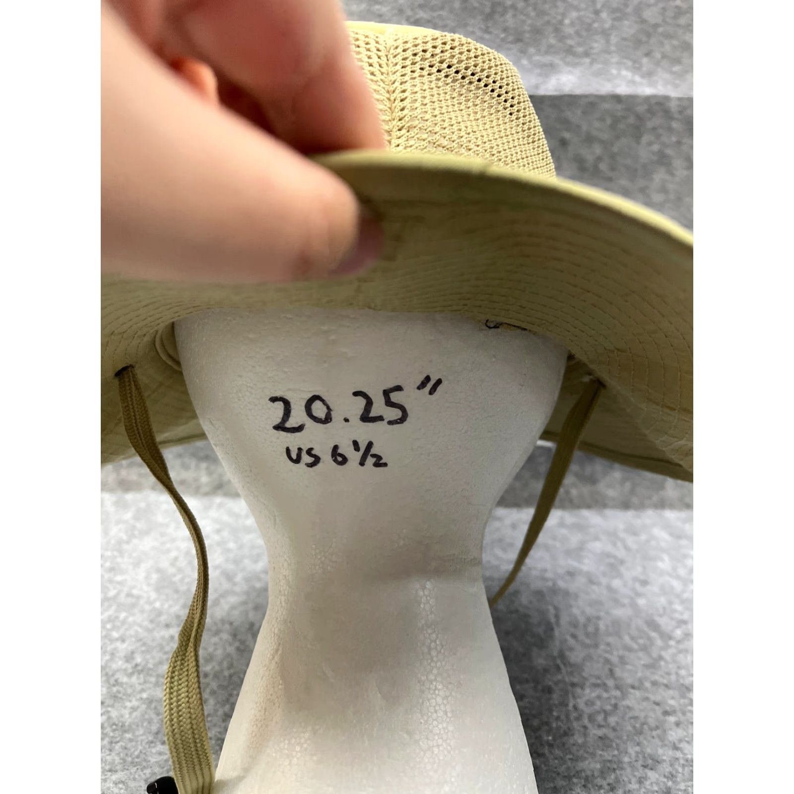 Vintage VINTAGE Henschel Sun Bucket Hat Unisex Adults Small Beige Cotton Blend Summer Outdoor Travel Casual Size ONE SIZE - 7 Thumbnail