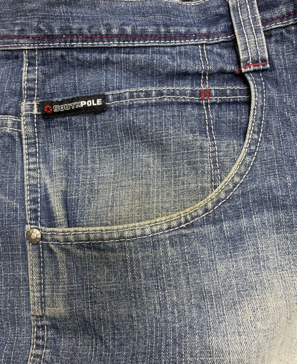 Southpole VINTAGE SOUTHPOLE BAGGY JNCO STYLE Denim Size US 40 / EU 56 - 7 Thumbnail
