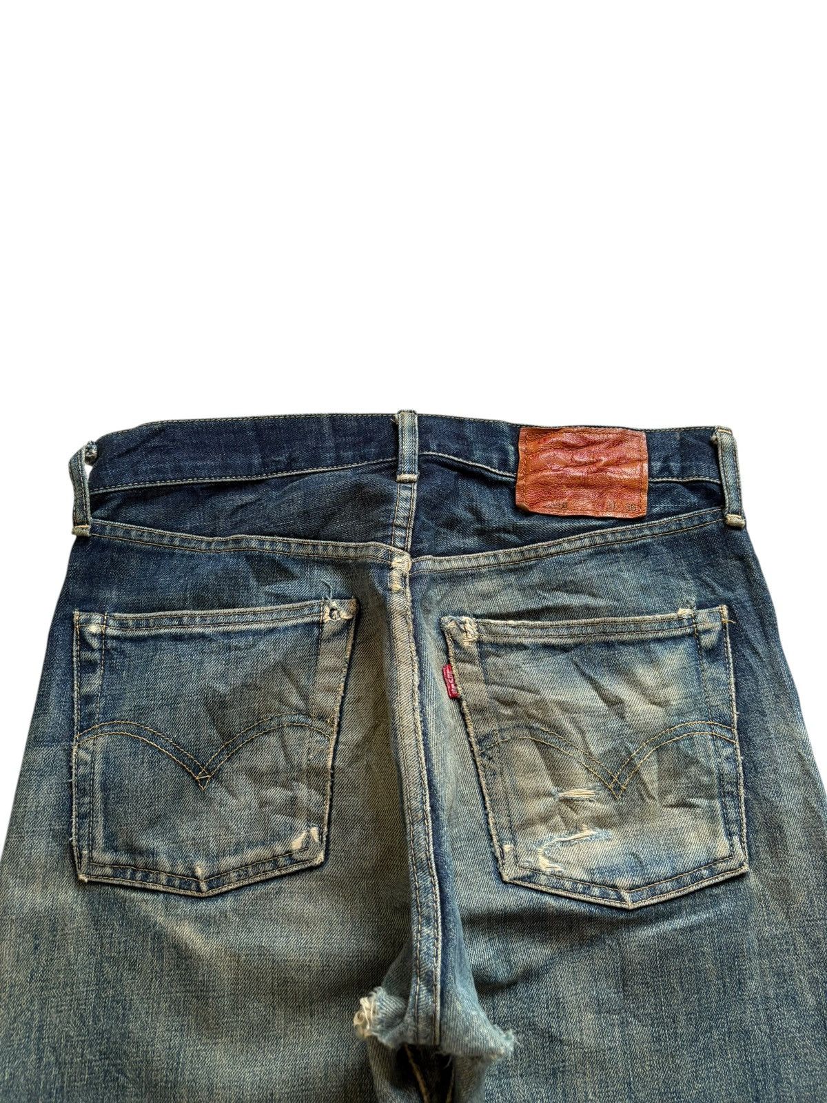 Levi's Vintage 80s Levis 503 BXX Big E Distressed Baggy Jean Size US 31 - 8 Thumbnail
