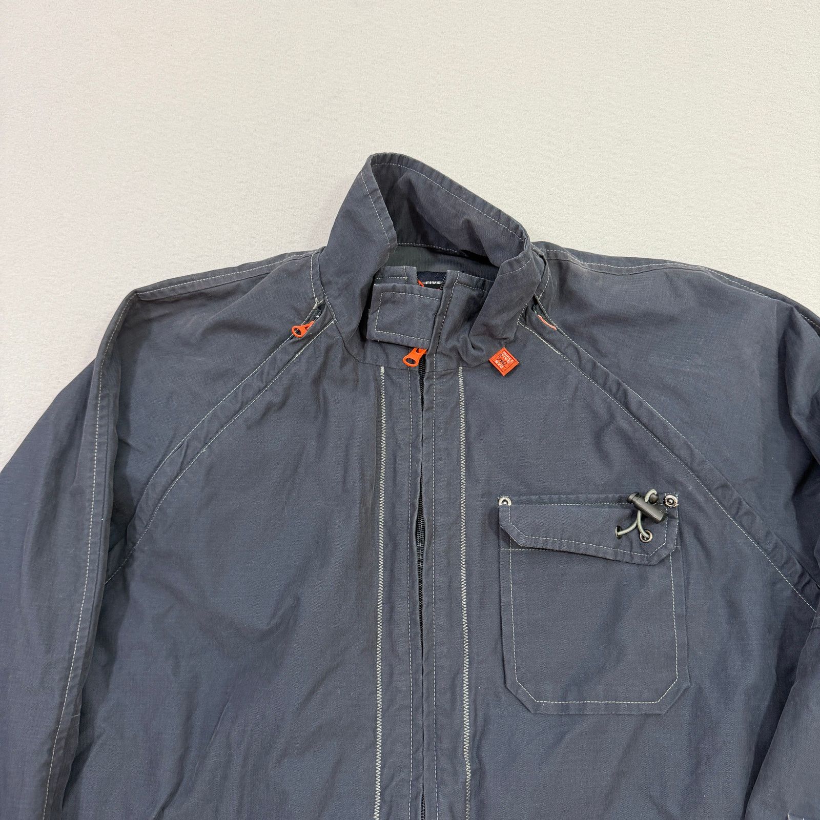 Vintage Vintage Triple Five Soul Jacket Mens Extra Large Navy Bomber Size US XL / EU 56 / 4 - 2 Thumbnail
