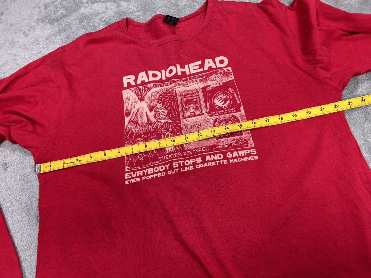Band Tees Vintage Band Tee Radiohead /Thom Yorke Size US XL / EU 56 / 4 - 7 Thumbnail