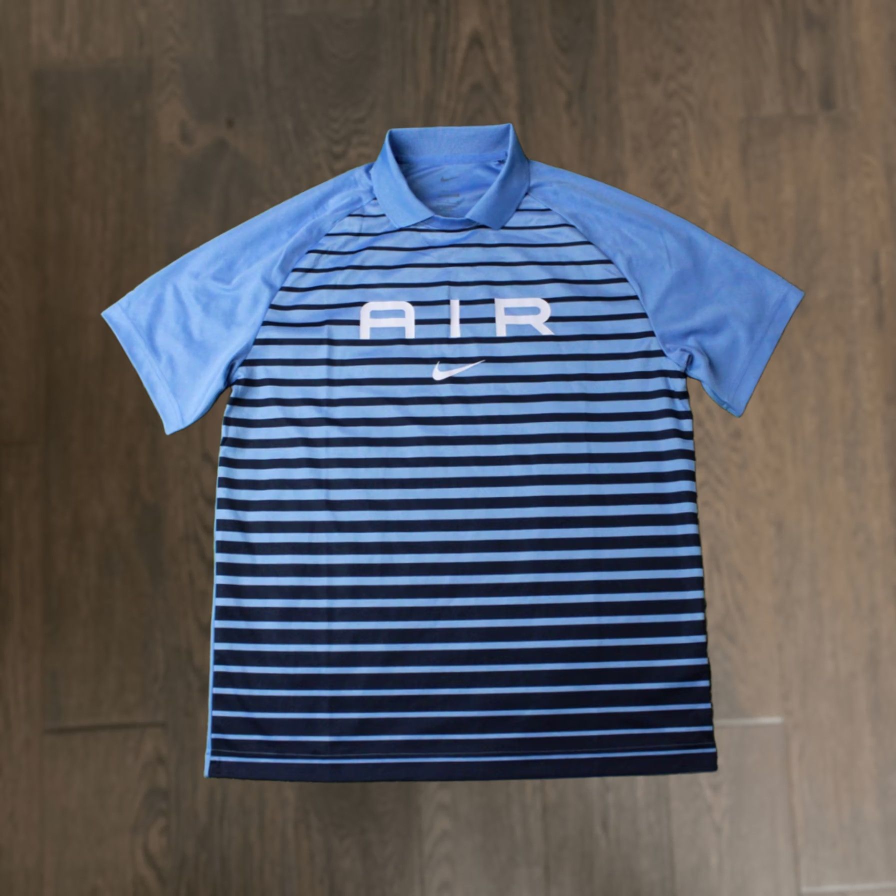 Nike Nike Dri-FIT Football Shirt Mens Medium Blue 2025 Nike Air Jersey Short Sleeve Jersey T-Shirt Size US M / EU 48-50 / 2 - 1 Thumbnail