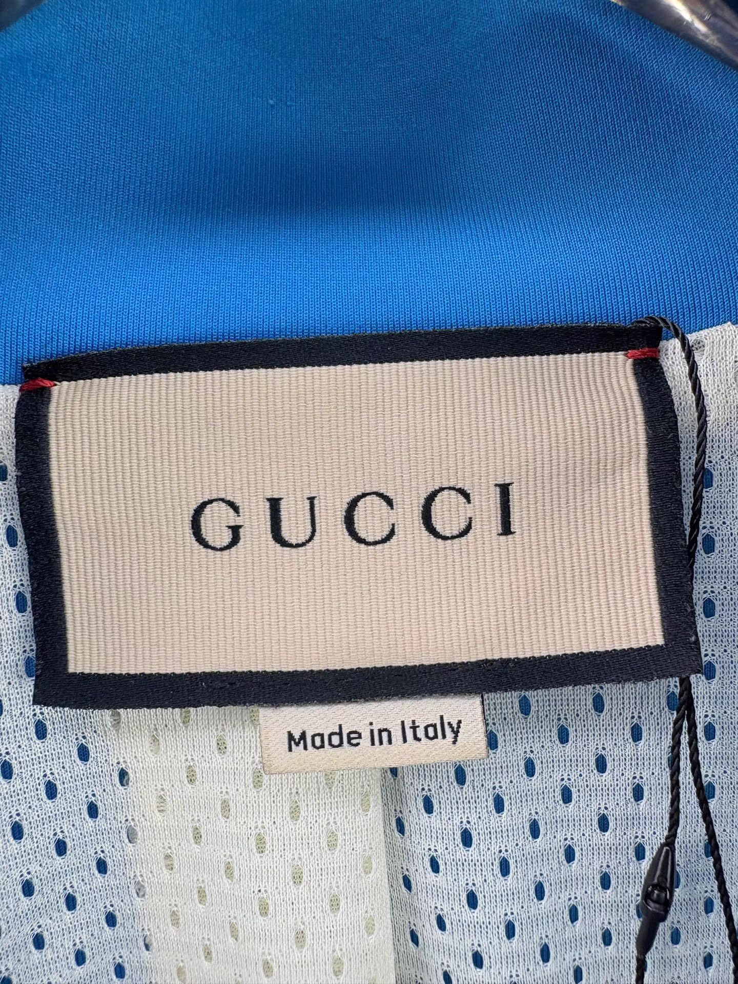Gucci GUCCI All-Over Logo Color-Block Zip Jacket Size US M / EU 48-50 / 2 - 4 Thumbnail