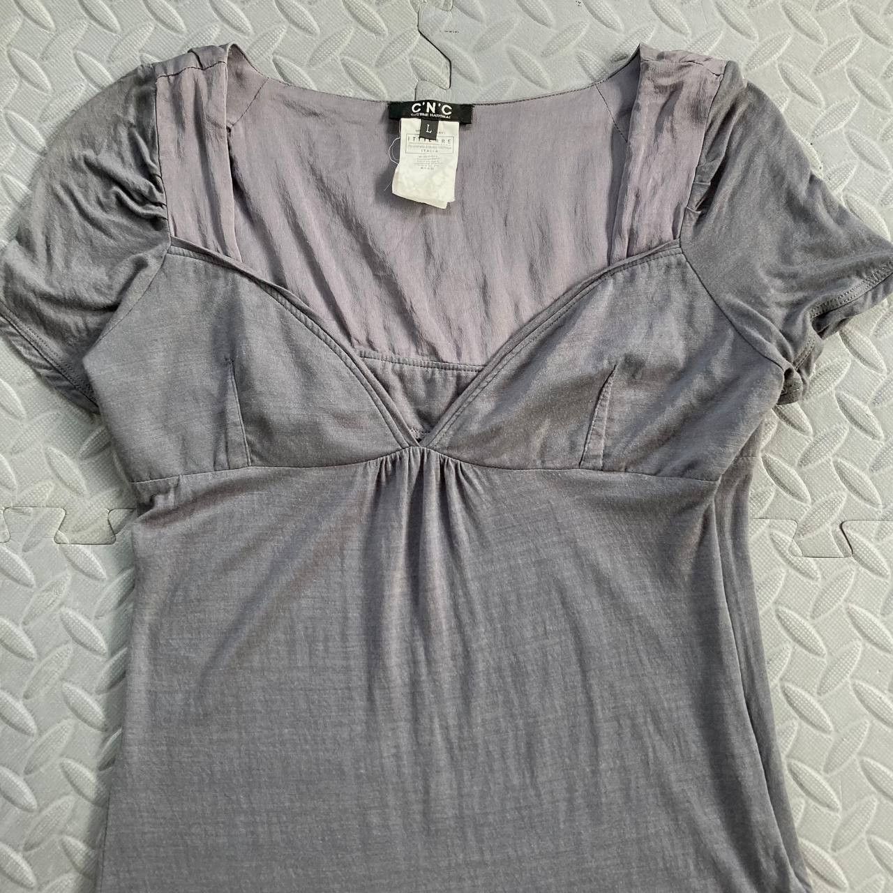 Costume National Y2k Babydoll Top Size L / US 10 / IT 46 - 7 Thumbnail