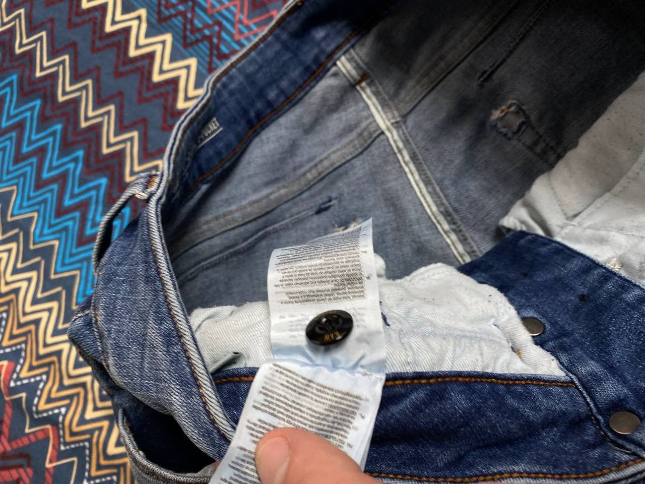 G-Star jeans Y2K G-Star Raw logo vintage D-STAQ 5-POCKET slim Size US 31 - 4 Thumbnail